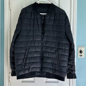 Guess Black Logo Puffer Jacket size Men’s Large